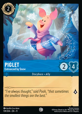 Piglet - Entranced by Snow