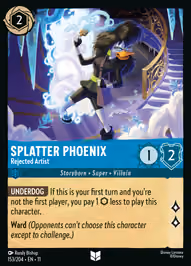 Splatter Phoenix - Rejected Artist