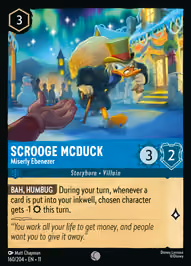 Scrooge McDuck - Miserly Ebenezer
