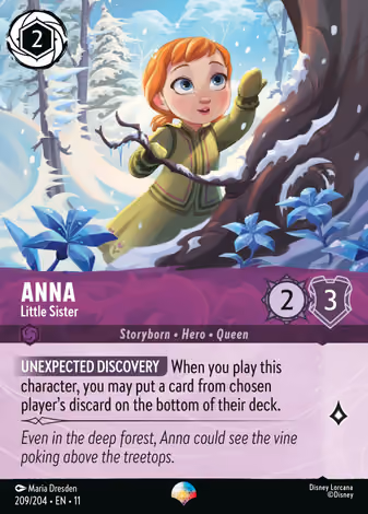 Anna - Little Sister, Epic printing