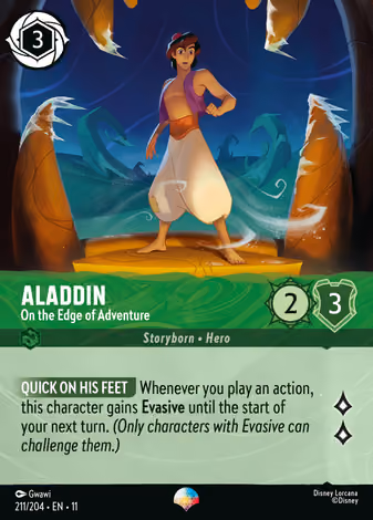 Aladdin - On the Edge of Adventure, Epic printing