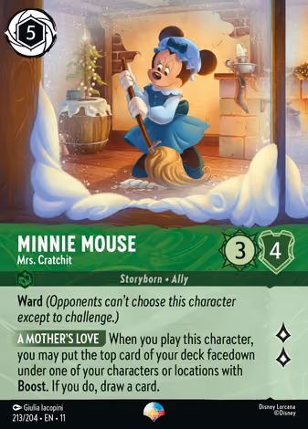 Minnie Mouse - Mrs. Cratchit, Epic printing