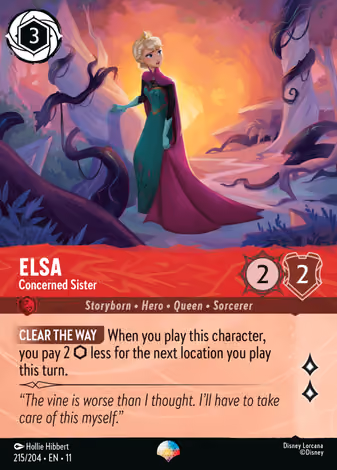 Elsa - Concerned Sister, Epic printing