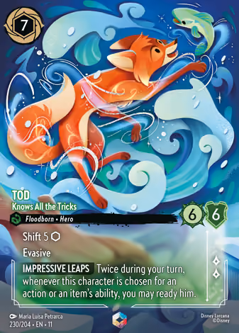 Tod - Knows All the Tricks, Enchanted printing