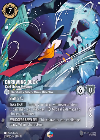 Darkwing Duck - Cool Under Pressure, Enchanted printing