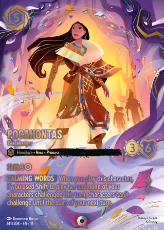 Pocahontas - Peacekeeper, Iconic printing