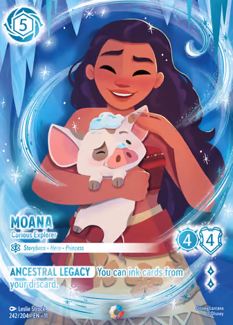 Moana - Curious Explorer, Iconic printing