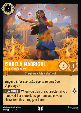 Isabela Madrigal - Such a Lovely Voice