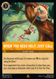 When You Need Help, Just Call
