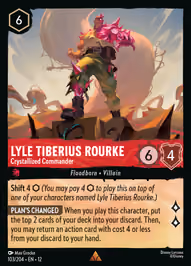 Lyle Tiberius Rourke - Crystallized Commander