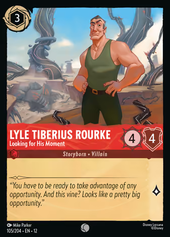 Lyle Tiberius Rourke - Looking for His Moment