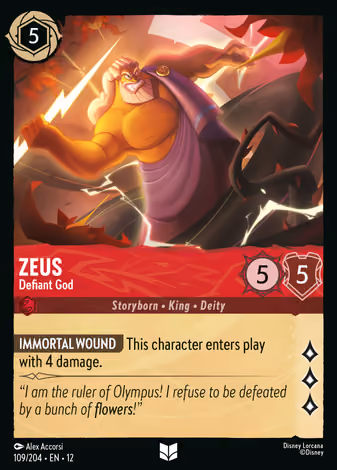 Zeus - Defiant God
