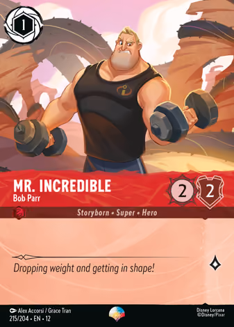 Mr. Incredible - Bob Parr, Epic printing
