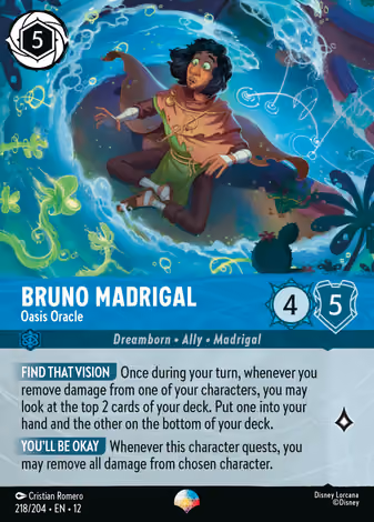 Bruno Madrigal - Oasis Oracle, Epic printing