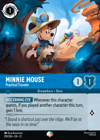 Minnie Mouse - Practical Traveler, Epic printing