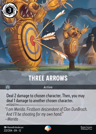 Three Arrows, Epic printing