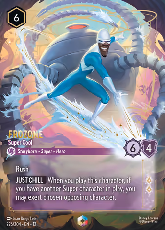 Frozone - Super Cool, Enchanted printing