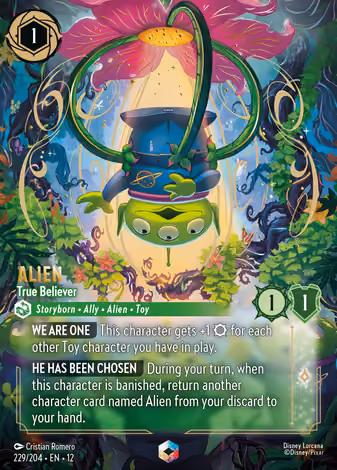 Alien - True Believer, Enchanted printing