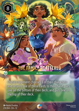 The Family Scattered, Enchanted printing