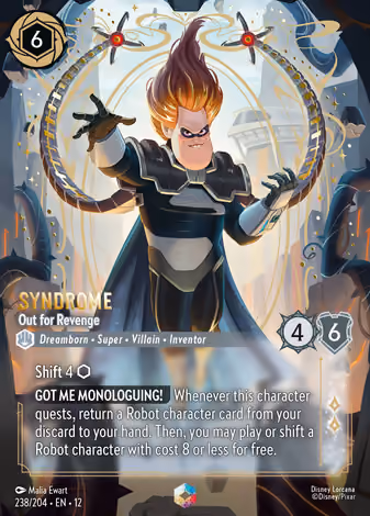 Syndrome - Out for Revenge, Enchanted printing