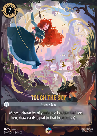 Touch the Sky, Enchanted printing