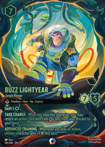 Buzz Lightyear - Jungle Ranger, Iconic printing