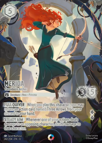 Merida - Formidable Archer, Iconic printing
