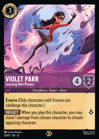 Violet Parr - Learning New Powers, 55/P3 printing