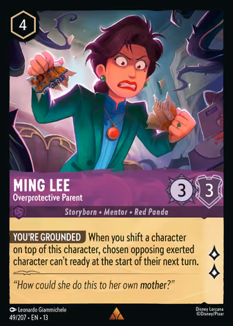 Ming Lee - Overprotective Parent