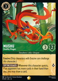 Mushu - Stealthy Dragon
