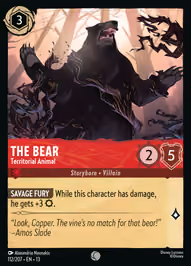 The Bear - Territorial Animal