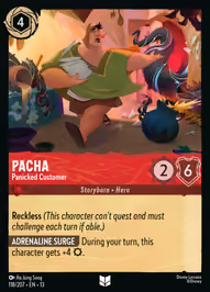 Pacha - Panicked Customer