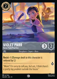 Violet Parr - Force Field Practice
