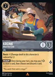 Kronk - Meat Hut Cook