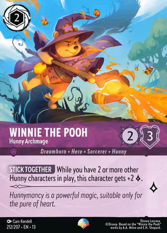 Winnie the Pooh - Hunny Archmage, Epic printing