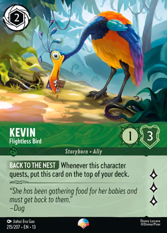 Kevin - Flightless Bird, Epic printing