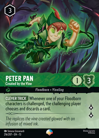 Peter Pan - Created by the Vine, Epic printing