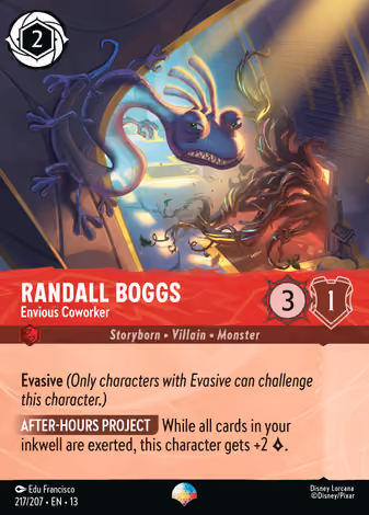 Randall Boggs - Envious Coworker, Epic printing