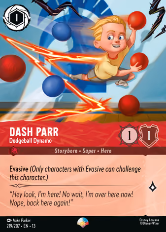 Dash Parr - Dodgeball Dynamo, Epic printing