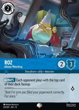 Roz - Always Watching, Epic printing