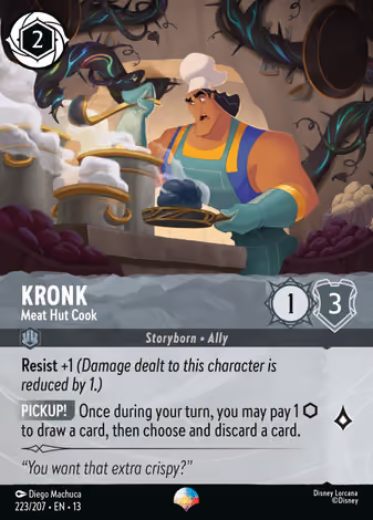 Kronk - Meat Hut Cook, Epic printing