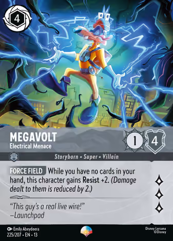 Megavolt - Electrical Menace, Epic printing