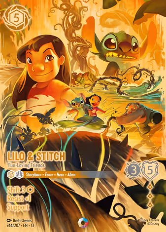 Lilo & Stitch - Fun-Loving Friends, Iconic printing