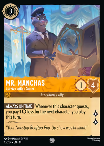 Mr. Manchas - Service with a Smile
