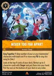 Never Too Far Apart