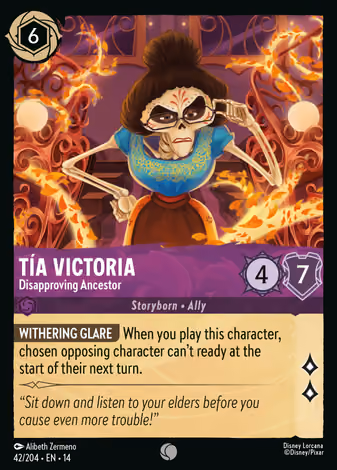 Tía Victoria - Disapproving Ancestor