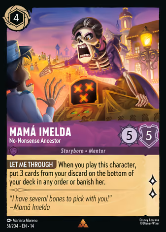 Mamá Imelda - No-Nonsense Ancestor