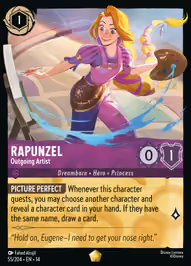 Rapunzel - Outgoing Artist