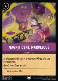 Magnificent, Marvelous