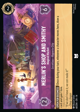 Merlin's Shop and Smithy - Magical Market